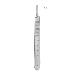 Scalpel Handle with Scale
